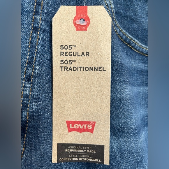 Levi’s Men’s 505 Regular Stretch - Picture 14 of 15